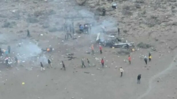 katastrofa śmigłowca, screen Youtube @BBC