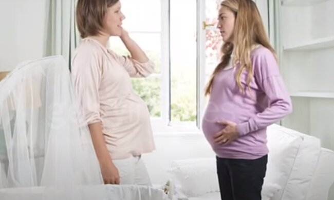 Ciężarne teściowa i synowa, źródło: YouTube/Ricky Neal88