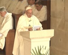 papież Franciszek, screen Youtube @TVN24