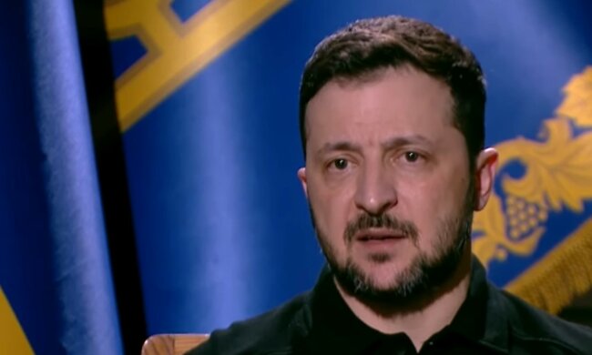 Zełeński, screen Youtube @TVN24