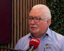 Lech Wałęsa, screen Youtube @radiozet