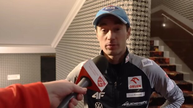 Kamil Stoch, screen Youtube @skijumping_pl