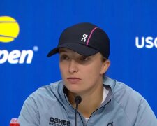 Iga Świątek, screen Youtube @usopen