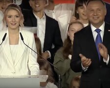 Kinga i Andrzej Duda / YouTube: Onet News