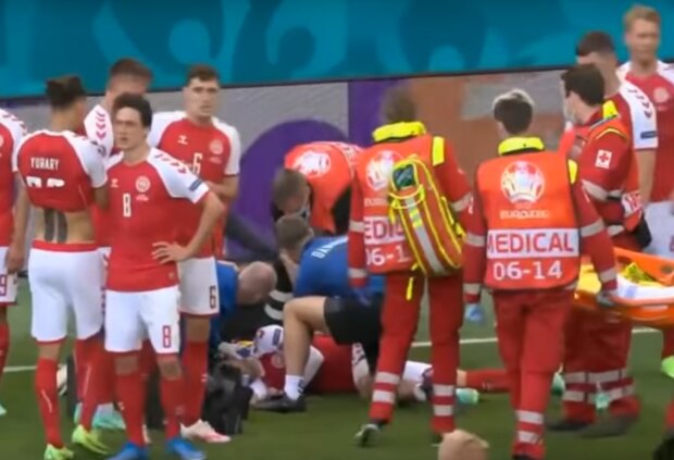 Christian Eriksen - mecz Dania vs Finlandia / YouTube:  Bacubon