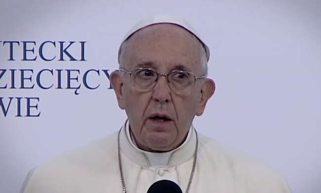 Papież Franciszek. Źródło: youtube.com