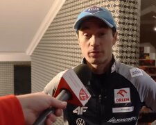 Kamil Stoch, screen Youtube @skijumping_pl