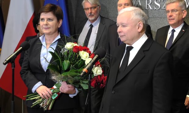 Beata Szydło, Jarosław Kaczyński/YouTube @Prawo i Sprawiedliwość