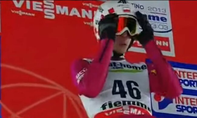 Kamil Stoch, screen Youtube @skijumping_pl