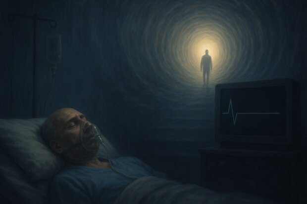 Była po drugiej stronie. To, co widziała, trudno sobie wyobrazić