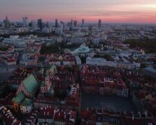Zachód słońca nad Warszawą/Youtube @HMF 24pl