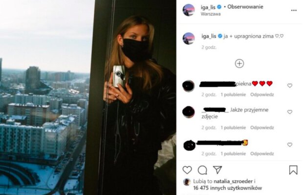 screen z Instagrama @iga_lis